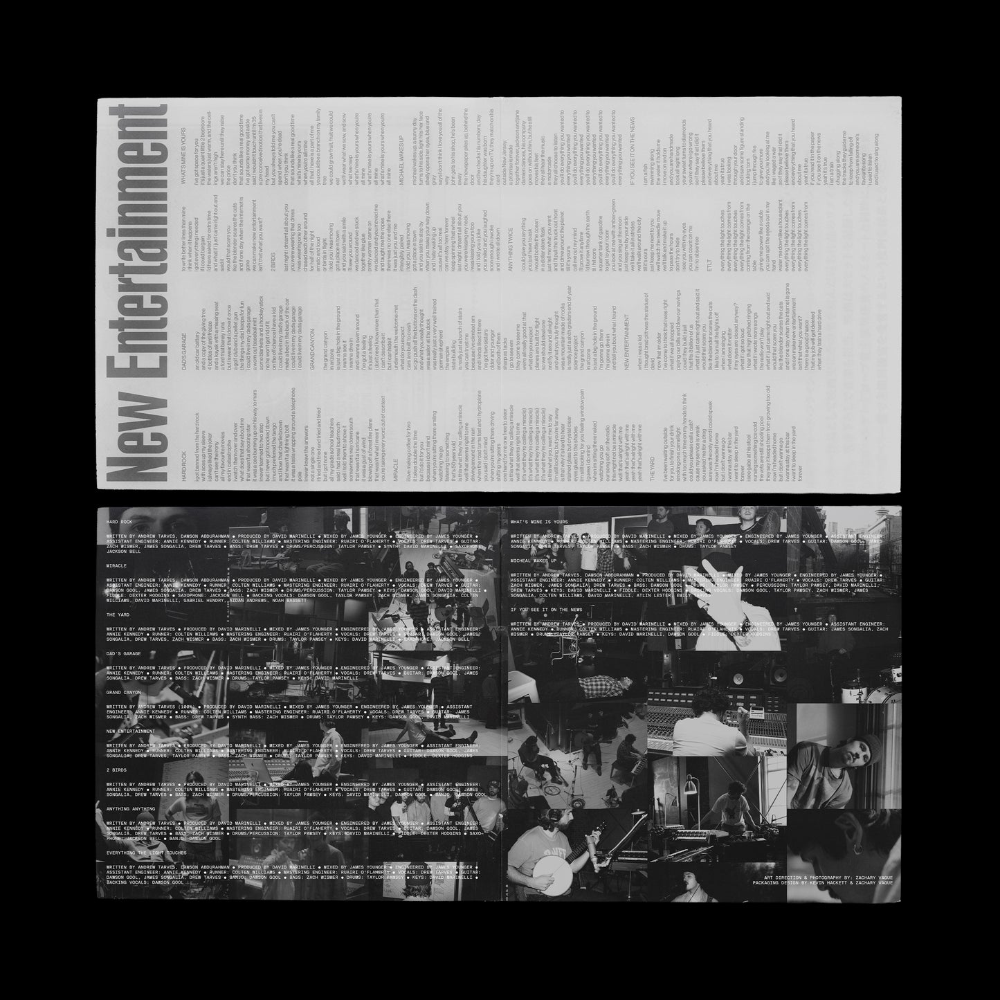 New Entertainment Vinyl (pre-order)